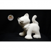 07025 - Chaton avec Foulard