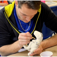L'atelier de peinture sur céramique