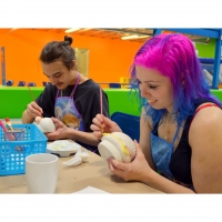 L'atelier de peinture sur céramique